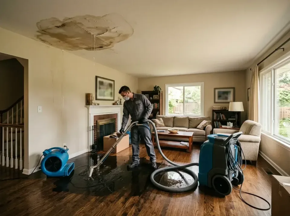 attic-pipe-burst-ceiling-drip-008 — frequently asked questions, Water Damage Restoration & Carpet Care in McMinnville, OR